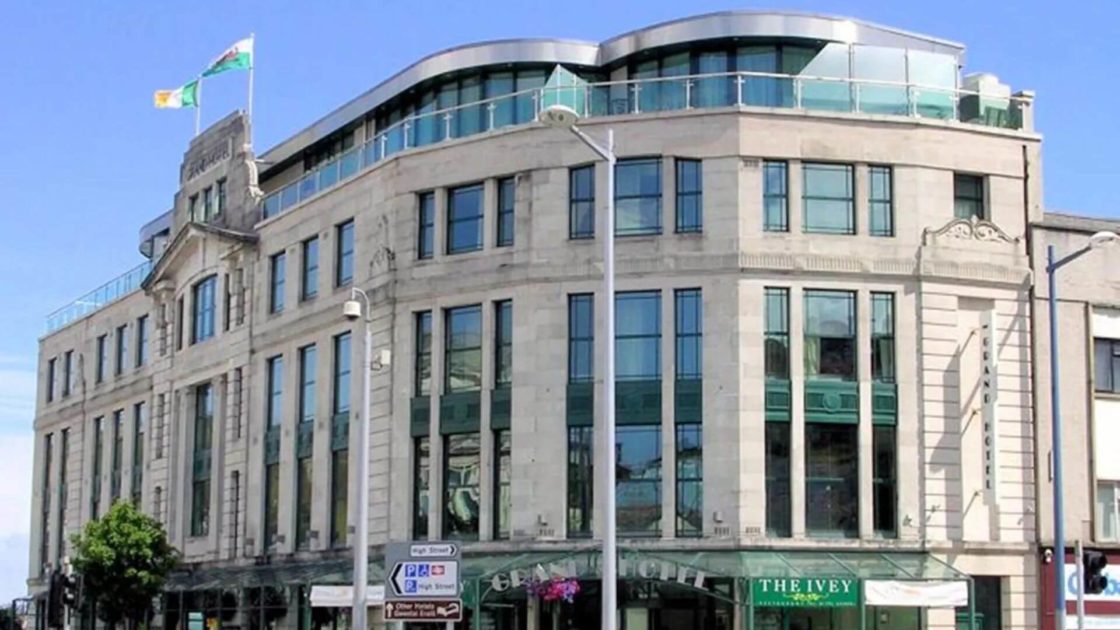 The Grand Hotel Swansea Exterior