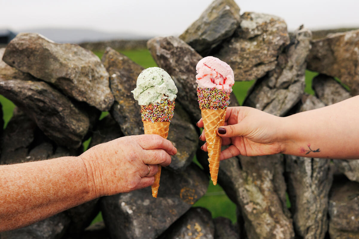Linnalla Irish Ice Cream, Cafe, The Burren, Co Clare