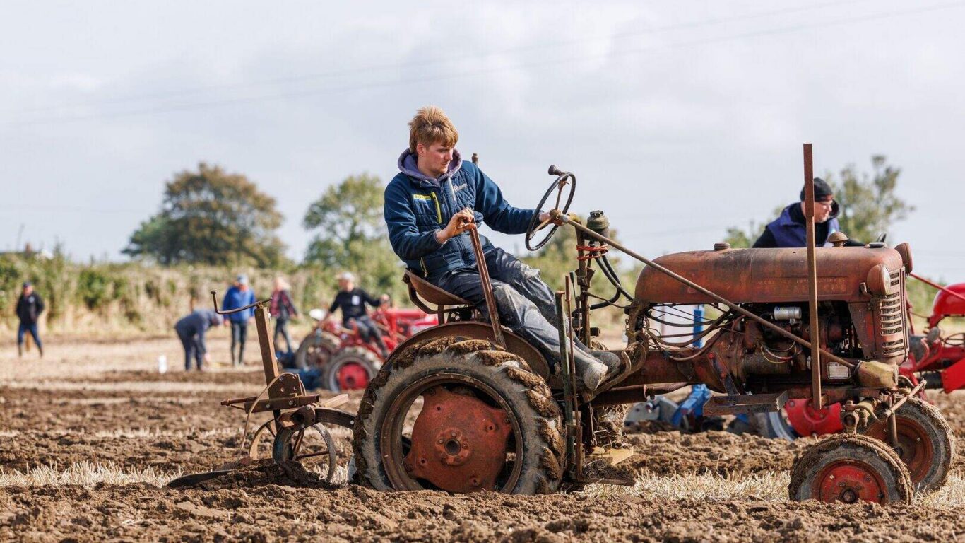 ploughing